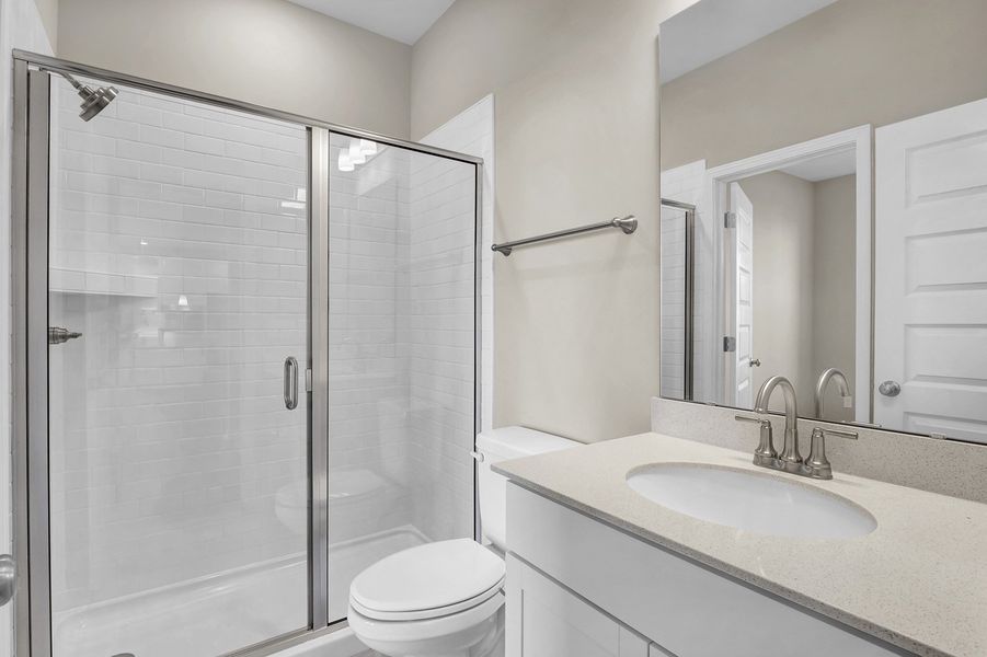 Furnished interior view inside a new home in Grand Park, Leland (Image 10).