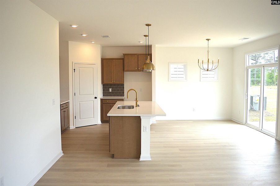 Furnished interior view inside a new home in Bickley Station, Irmo (Image 3).