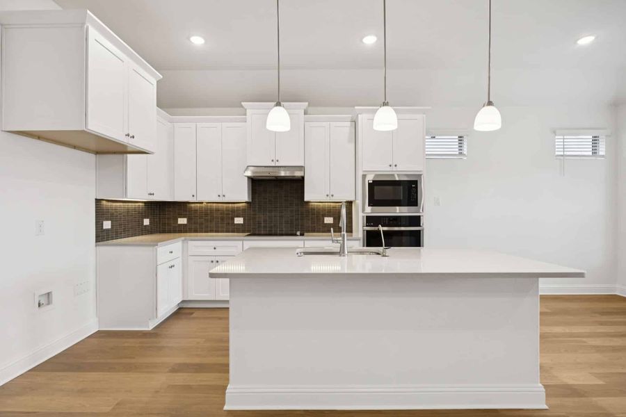 Furnished interior view inside a new home in Summer Crest, Fort Worth (Image 6).