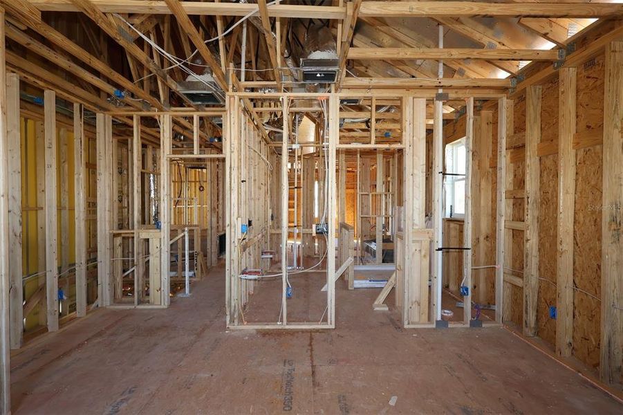 In-progress construction of a new home in Center Lake on the Park, St. Cloud, FL (Image 9). In-progress construction of a new home in Center Lake on the Park, St. Cloud, FL (Image 9).