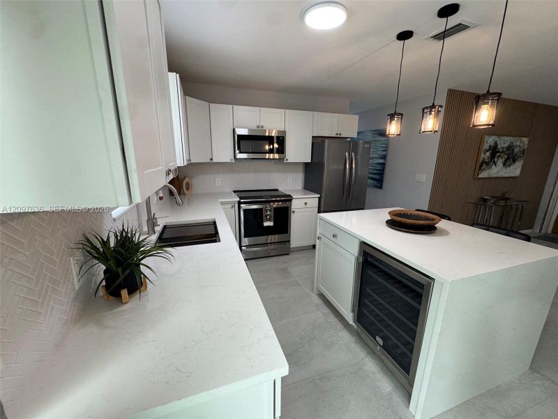 Furnished interior view inside a new home in , Florida City (Image 15).