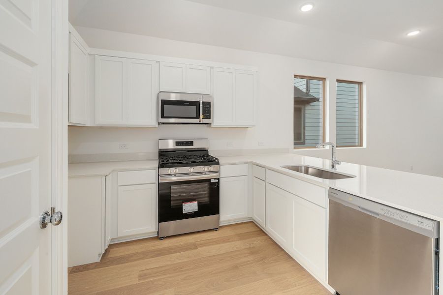 Furnished interior view inside a new home in Trinity Ranch, Elgin (Image 7).