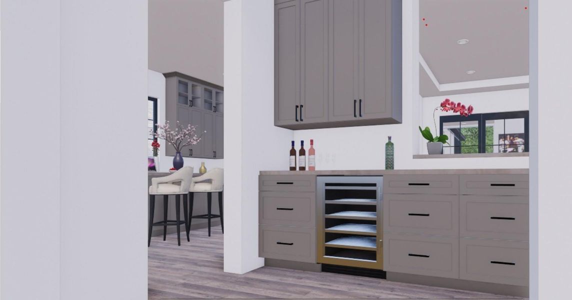 Furnished interior view inside a new home in , Houston (Image 8). Furnished interior view inside a new home in , Houston (Image 8).