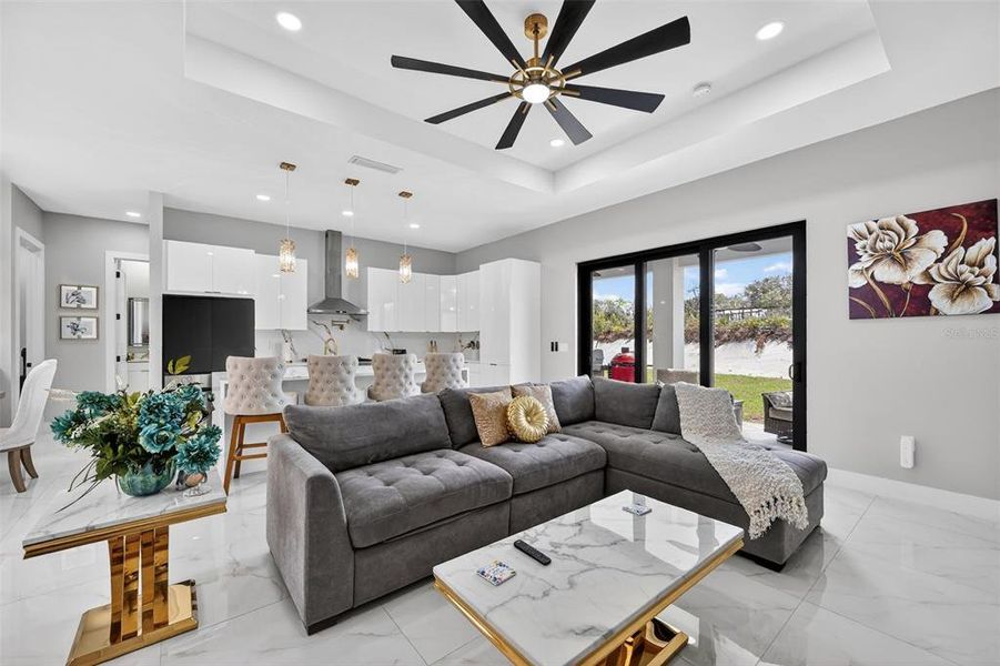 Furnished interior view inside a new home in , Lake Placid (Image 6).
