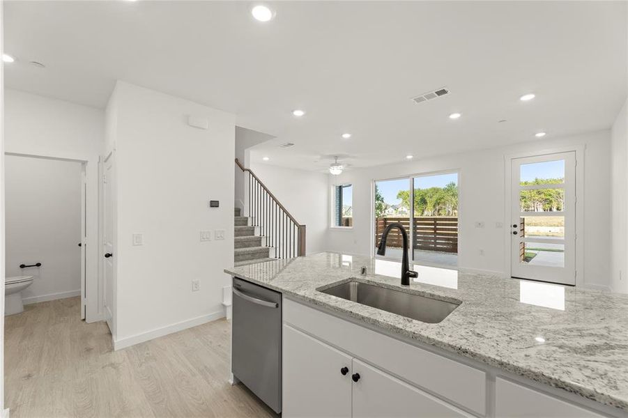 Furnished interior view inside a new home in , Melissa (Image 10).
