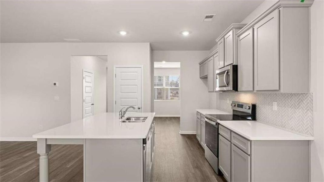 Furnished interior view inside a new home in , Winder (Image 13). Furnished interior view inside a new home in , Winder (Image 13).