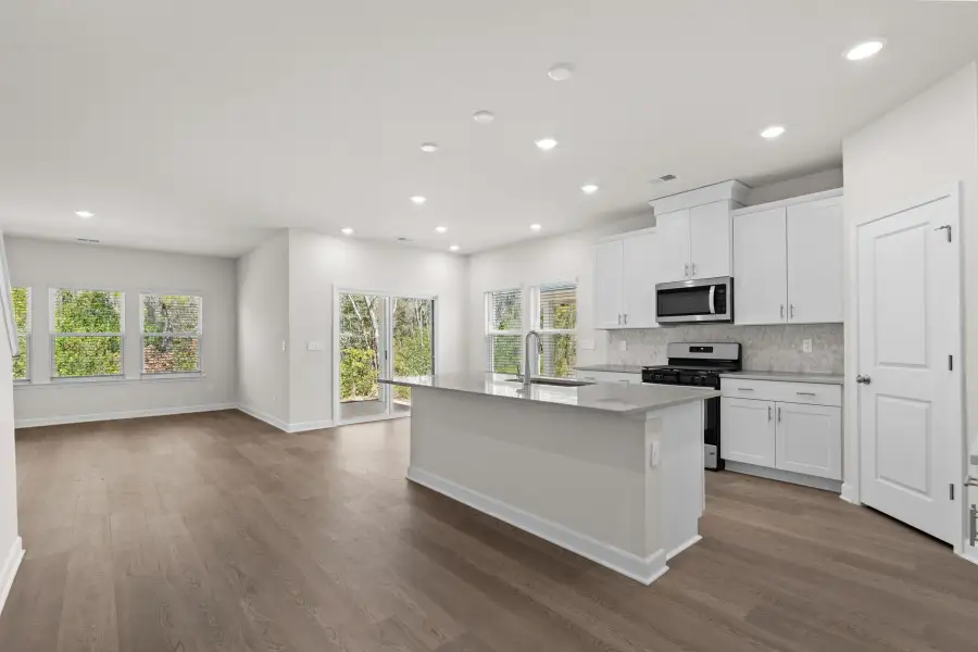 Furnished interior view inside a new home in Waterside - Coastline Series, Longs (Image 3). Furnished interior view inside a new home in Waterside - Coastline Series, Longs (Image 3).