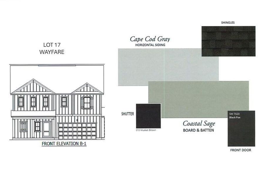 *Representative Photo*Exterior style board