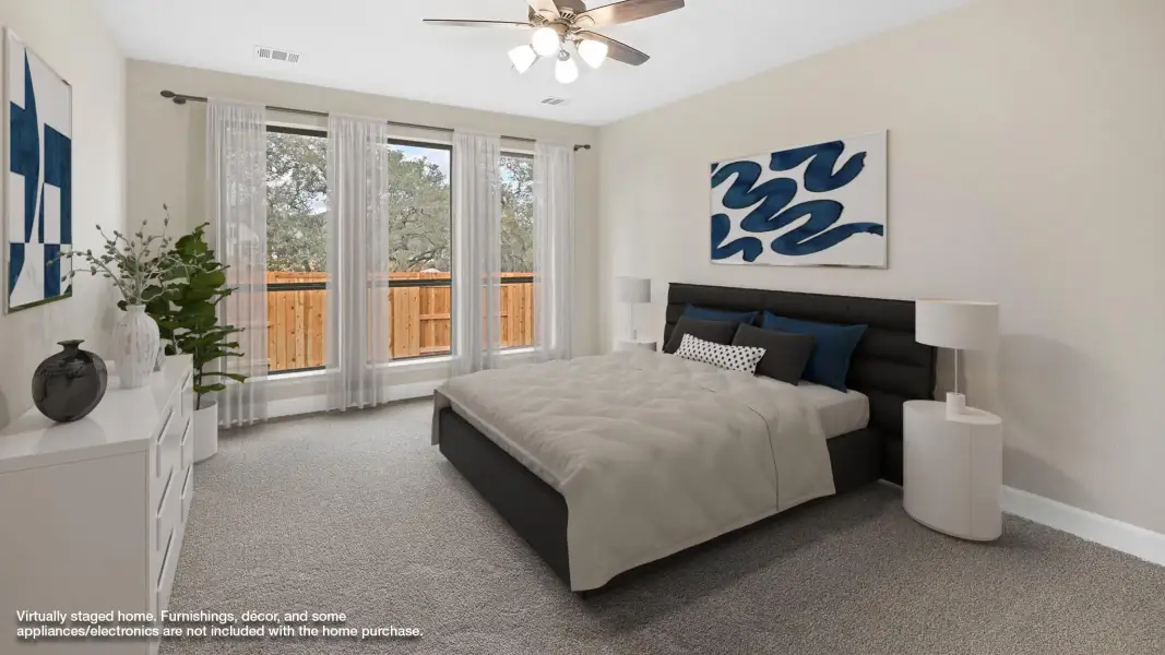 Furnished interior view inside a new home in Woodside, Georgetown (Image 4). Furnished interior view inside a new home in Woodside, Georgetown (Image 4).