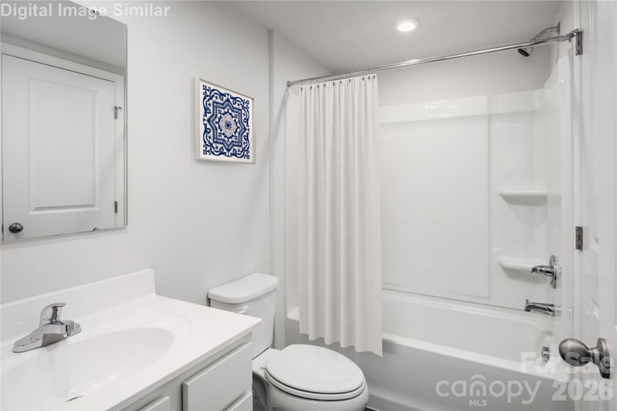 Full Bathroom lower level. Illustrative purposes only Full Bathroom lower level. Illustrative purposes only