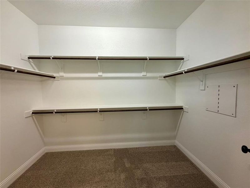 Huge master closet
