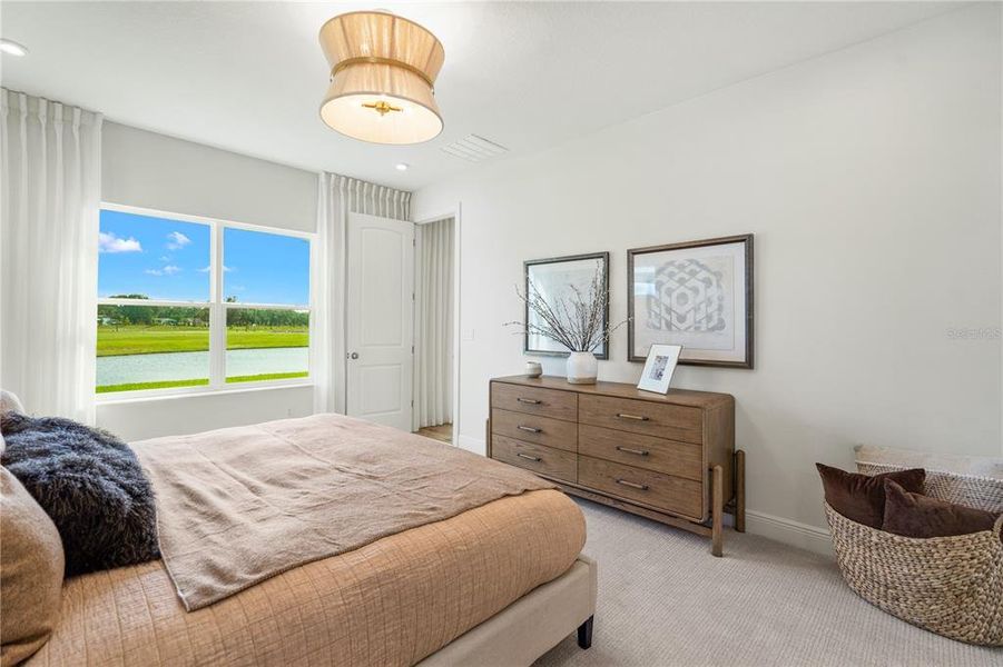 Furnished interior view inside a new home in North River Ranch -  Longmeadow, Parrish (Image 14).