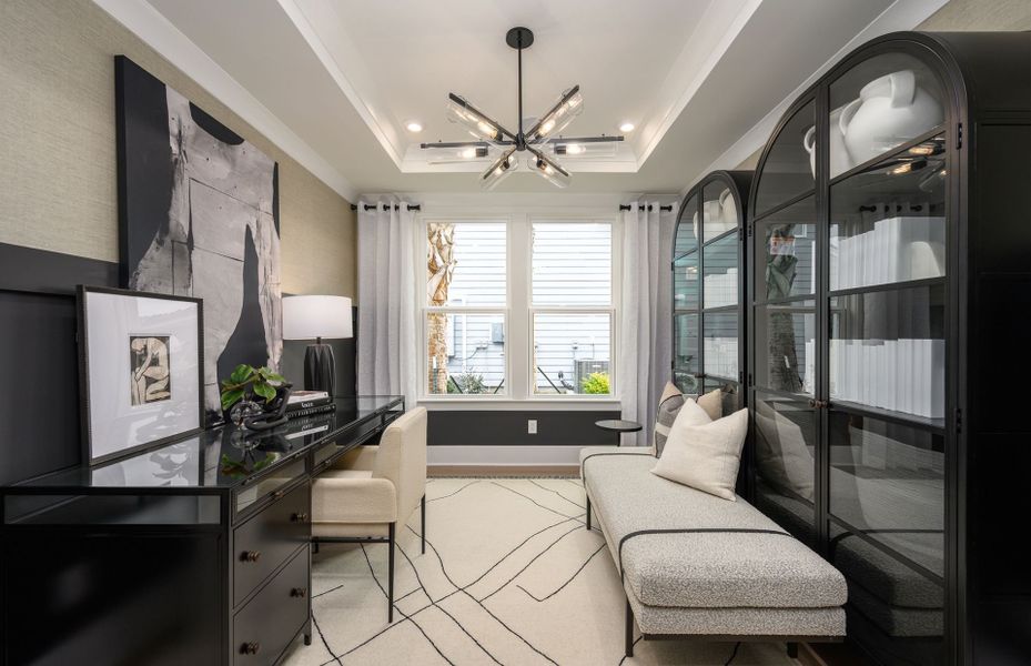 Furnished interior view inside a new home in Midpoint at New Riverside, Bluffton (Image 15). Furnished interior view inside a new home in Midpoint at New Riverside, Bluffton (Image 15).