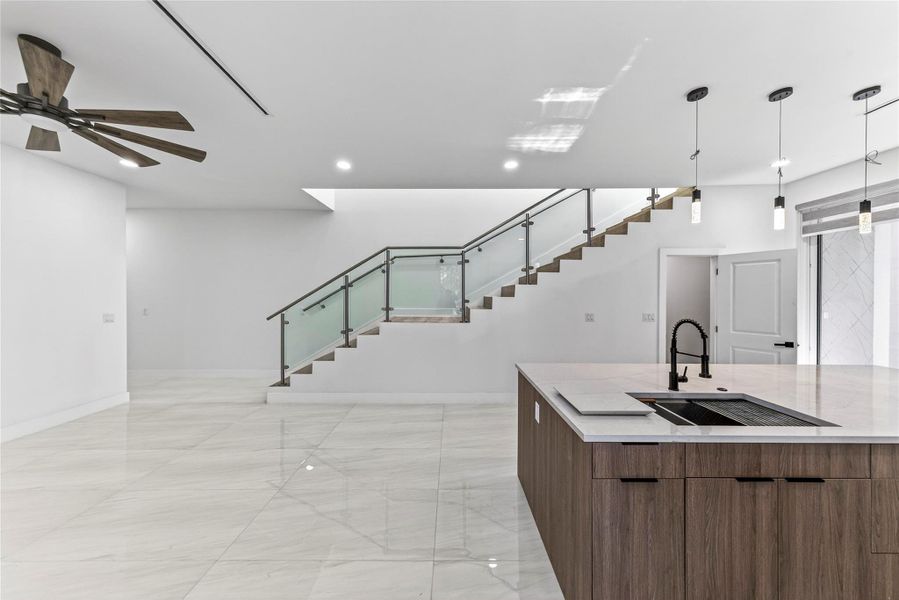 Furnished interior view inside a new home in , Fort Lauderdale (Image 17).