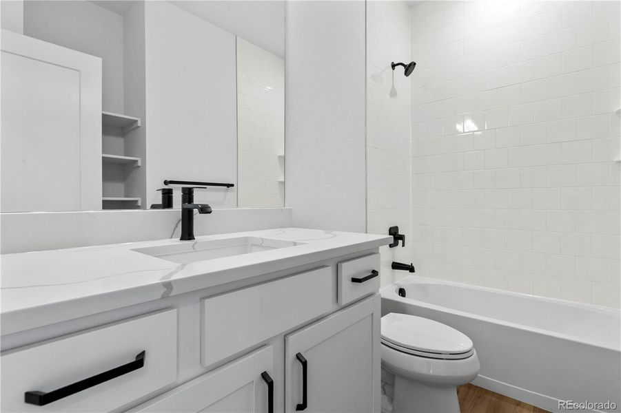 Furnished interior view inside a new home in Westerly, Erie (Image 4). Furnished interior view inside a new home in Westerly, Erie (Image 4).