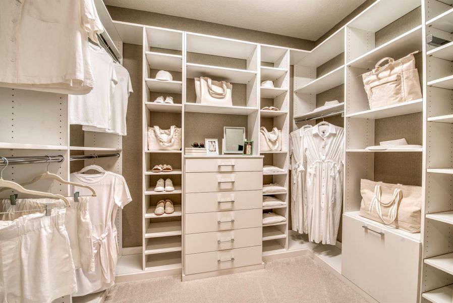 Furnished interior view inside a new home in Apex at Avenir, Palm Beach Gardens (Image 45).