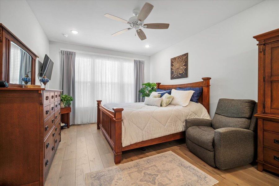 Furnished interior view inside a new home in K. Hovnanian's® Four Seasons at Lakes of Cane Bay, Summerville (Image 32).