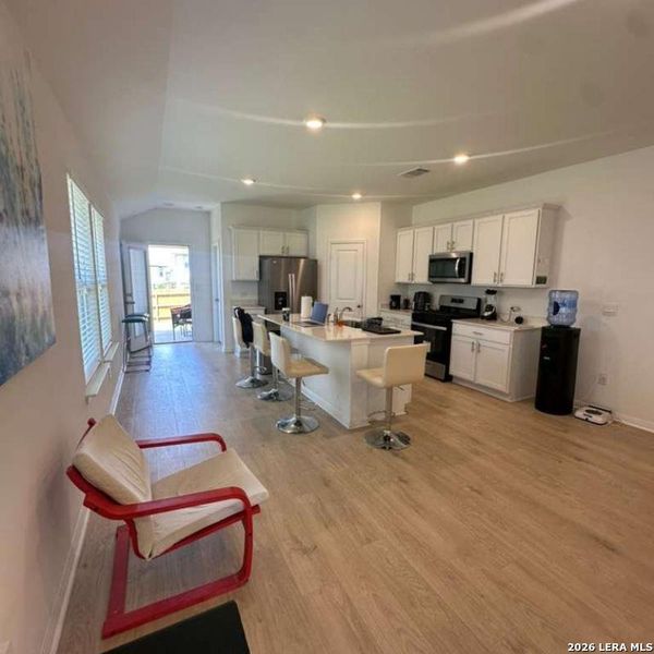 Furnished interior view inside a new home in Prairie Lakes, Buda (Image 10).