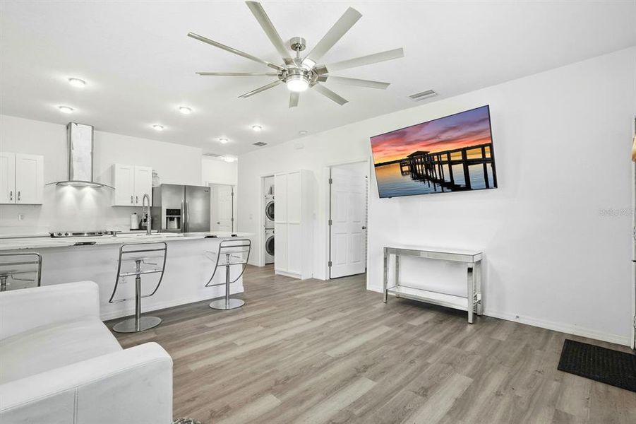 Furnished interior view inside a new home in , Daytona Beach (Image 9). Furnished interior view inside a new home in , Daytona Beach (Image 9).