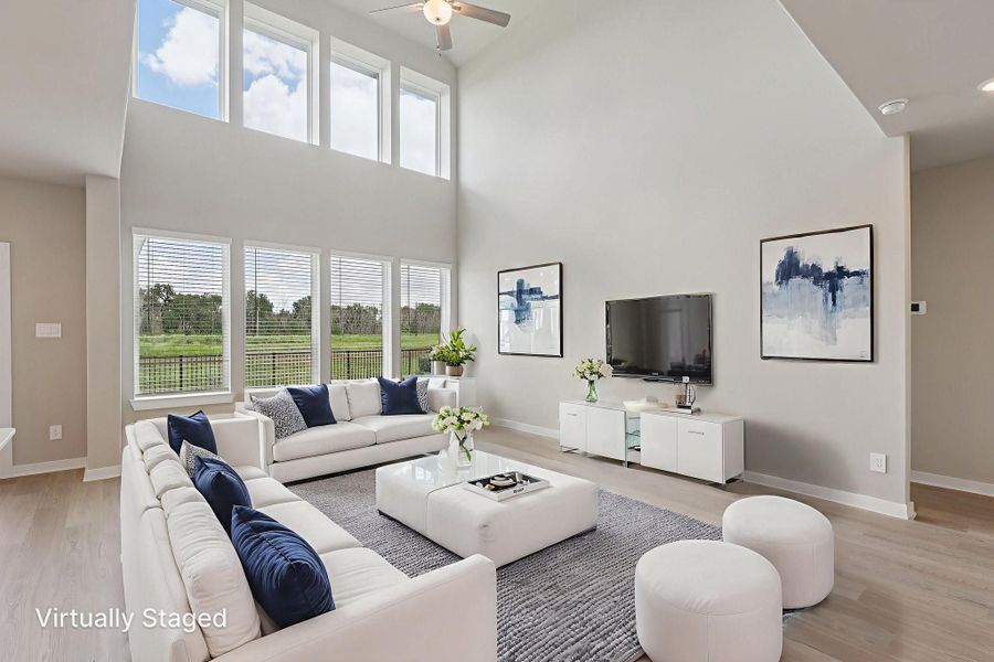 Furnished interior view inside a new home in Kingdom Heights, Rosenberg (Image 11).