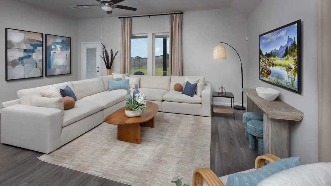 Images are a model representation and may depict options and upgrades not featured on the home available for purchase.