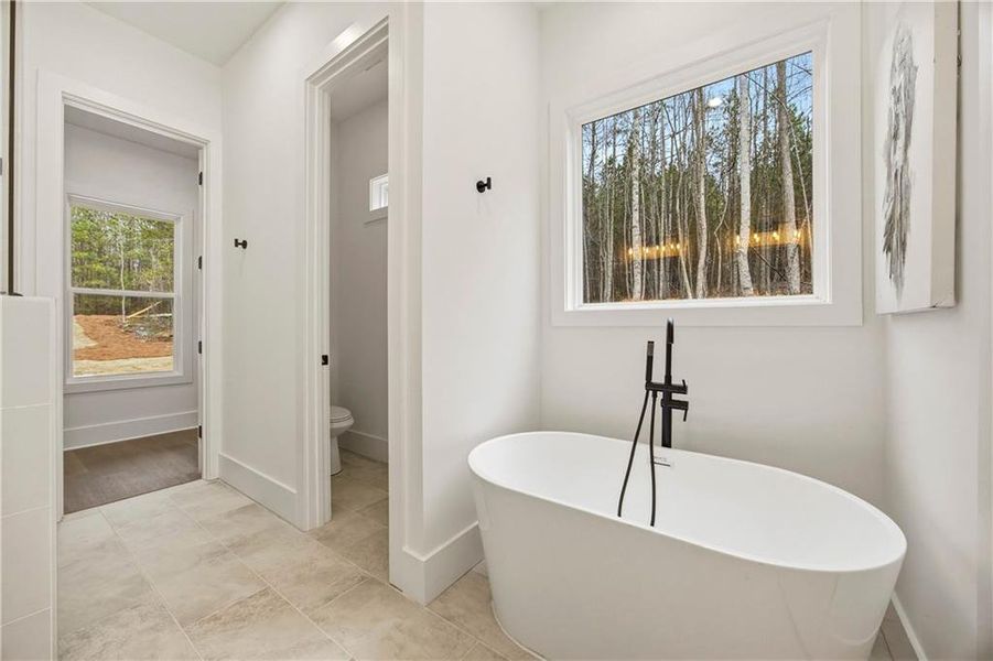 Furnished interior view inside a new home in , Pendergrass (Image 10).