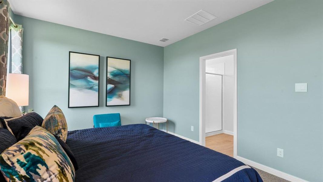 Furnished interior view inside a new home in Lankford Farms, Cleburne (Image 36).