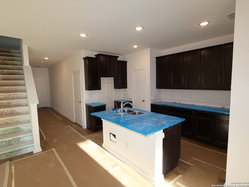 In-progress construction of a new home in Agave, San Antonio, TX (Image 32).
