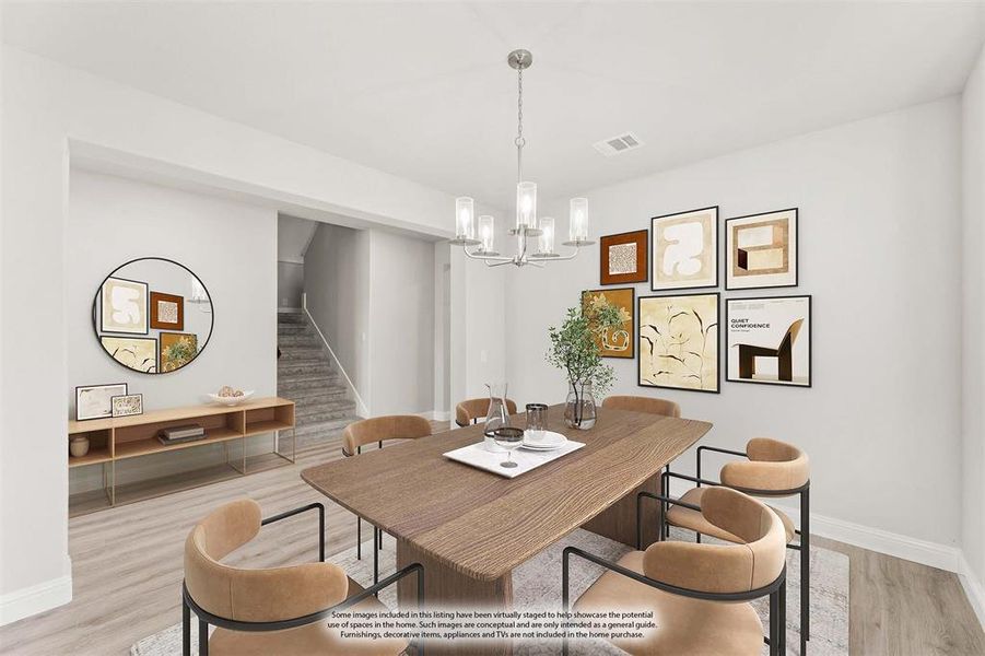 Furnished interior view inside a new home in Maplewood, Glenn Heights (Image 16). Furnished interior view inside a new home in Maplewood, Glenn Heights (Image 16).