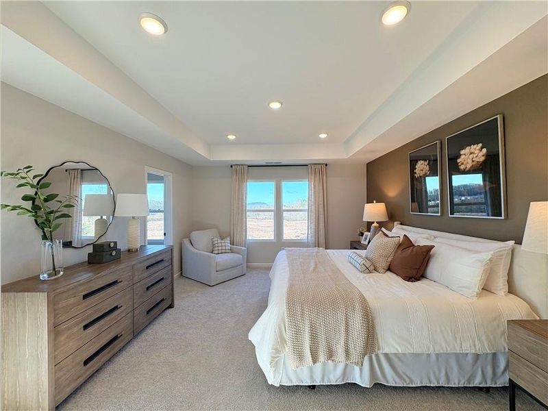 Furnished interior view inside a new home in Hemingway, Cumming (Image 16).