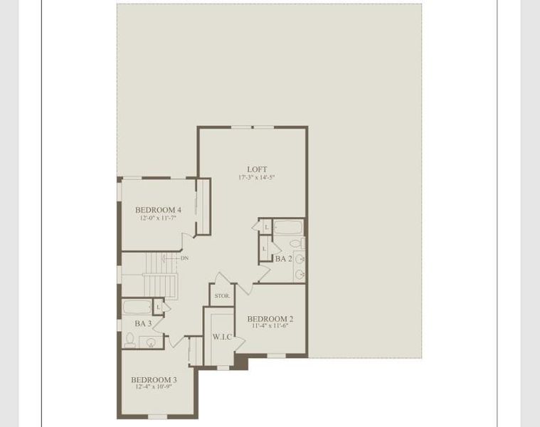 2D floor plan layout of this home in Avondale at Avenir, Palm Beach Gardens, FL (Image 21). 2D floor plan layout of this home in Avondale at Avenir, Palm Beach Gardens, FL (Image 21).
