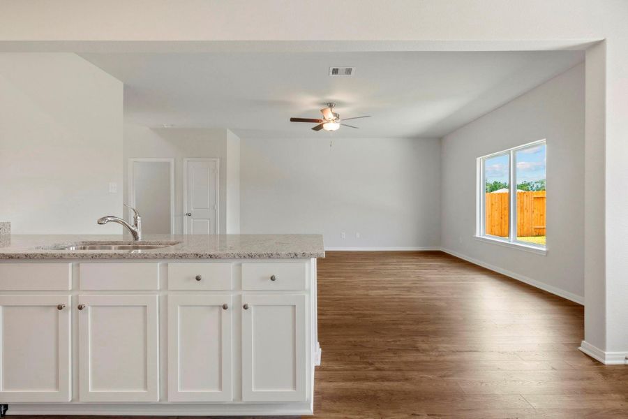 Furnished interior view inside a new home in Pinewood Trails, Cleveland (Image 6).
