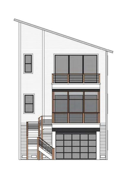 Exterior rendering of this home design in , Charleston, SC (Image 2). Exterior rendering of this home design in , Charleston, SC (Image 2).