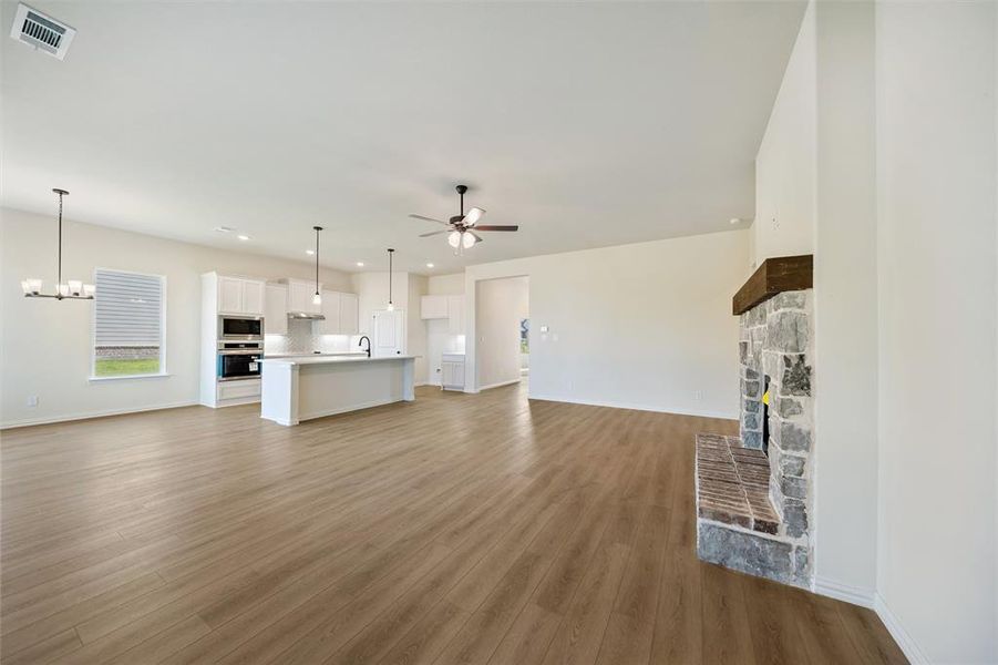 Spacious, unfurnished interior of a new home in Fairview Meadows, New Fairview (Image 25). Spacious, unfurnished interior of a new home in Fairview Meadows, New Fairview (Image 25).