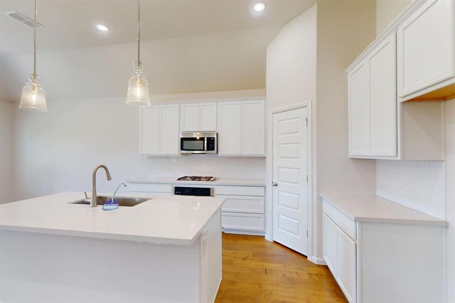 Furnished interior view inside a new home in Sagebrook, Argyle (Image 6). Furnished interior view inside a new home in Sagebrook, Argyle (Image 6).