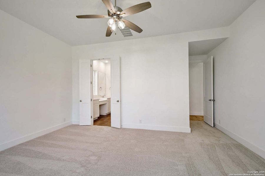 Spacious, unfurnished interior of a new home in Alsatian Oaks: 60ft. lots, Castroville (Image 19). Spacious, unfurnished interior of a new home in Alsatian Oaks: 60ft. lots, Castroville (Image 19).