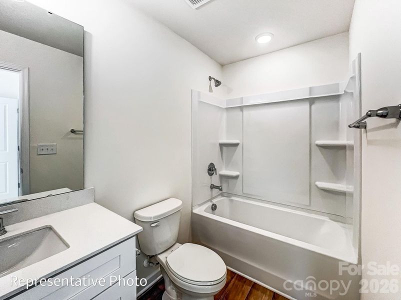 Furnished interior view inside a new home in Enclave at Riverdale, Huntersville (Image 9). Furnished interior view inside a new home in Enclave at Riverdale, Huntersville (Image 9).