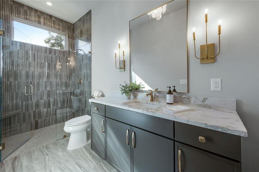 Furnished interior view inside a new home in , Dunwoody (Image 18).