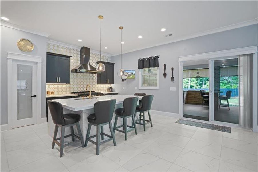 Furnished interior view inside a new home in , Acworth (Image 16). Furnished interior view inside a new home in , Acworth (Image 16).