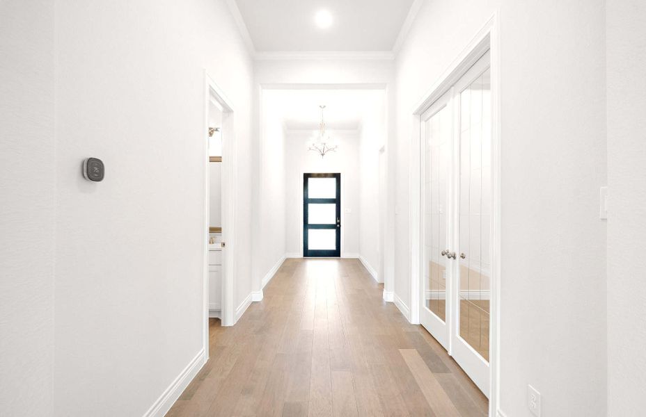 Representative unfurnished interior of a home built from the 2909AU by Ravenna Homes in Audubon 60′, Magnolia (Image 20).