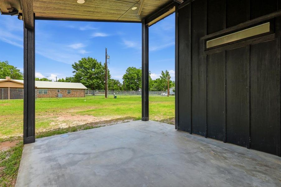Exterior details and patio area of a home in , Bridgeport (Image 28).