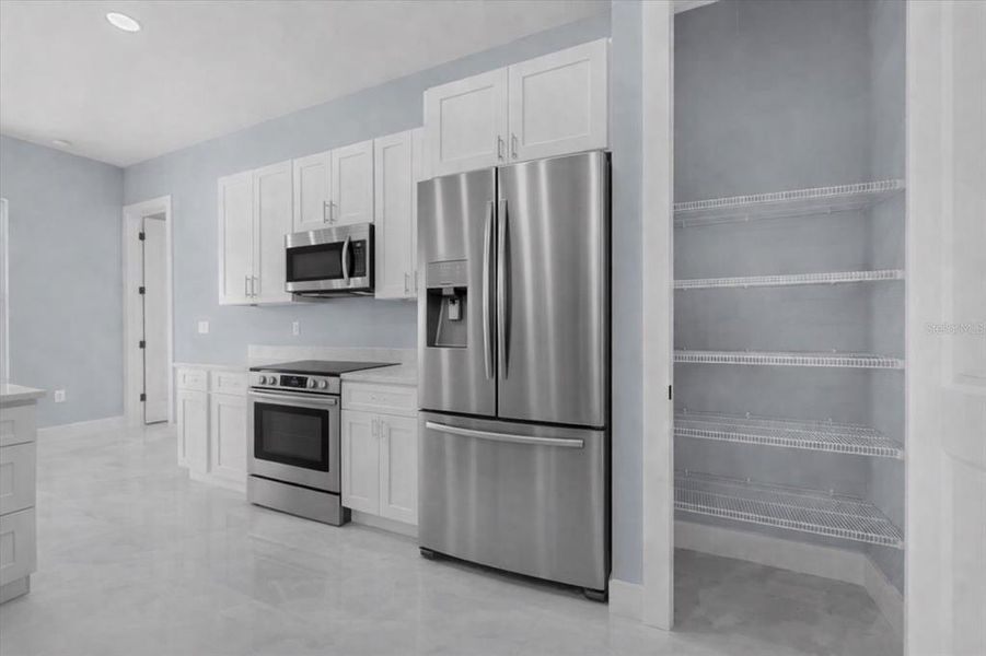 Furnished interior view inside a new home in , Lehigh Acres (Image 7). Furnished interior view inside a new home in , Lehigh Acres (Image 7).