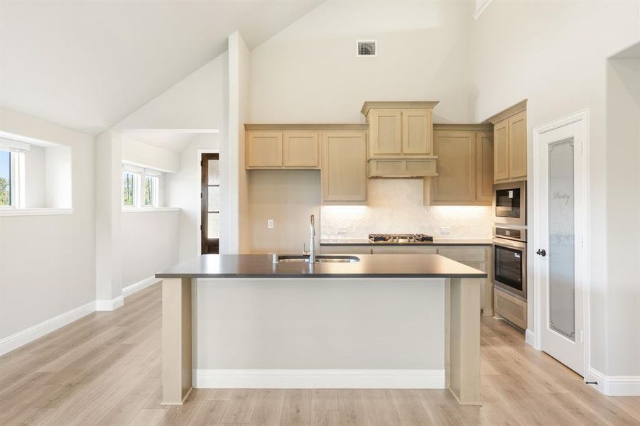 Furnished interior view inside a new home in Ridge Ranch Classic 50, Mesquite (Image 7). Furnished interior view inside a new home in Ridge Ranch Classic 50, Mesquite (Image 7).