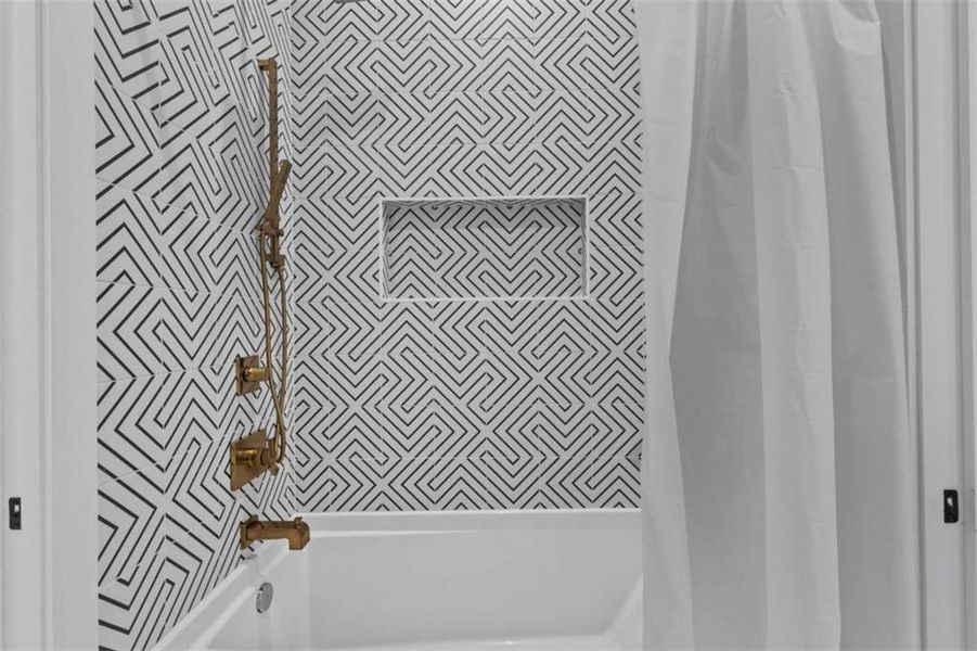 Close-up of interior finishes inside a home in , Monroe (Image 20).