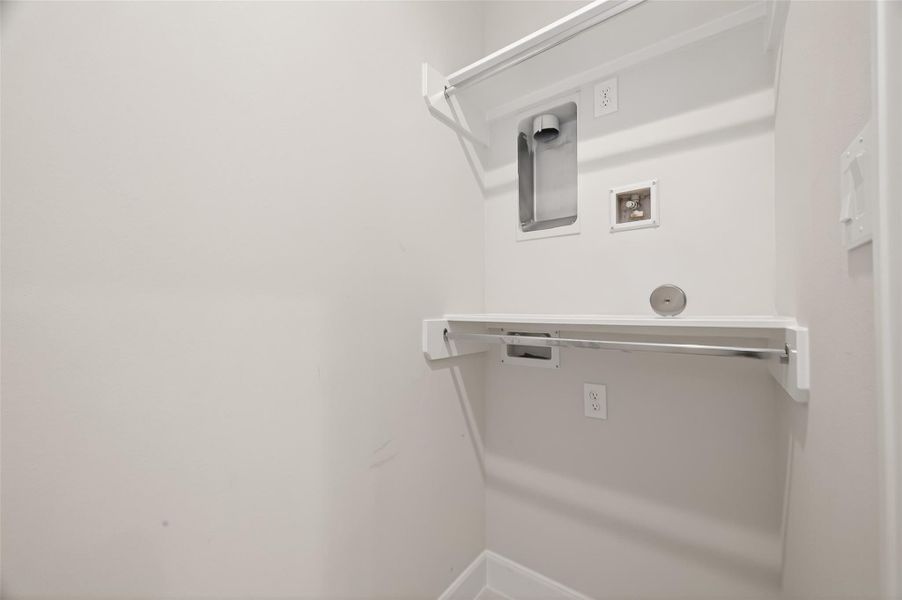 Spacious, unfurnished interior of a new home in The Corner At Buffalo Pointe, Houston (Image 23).