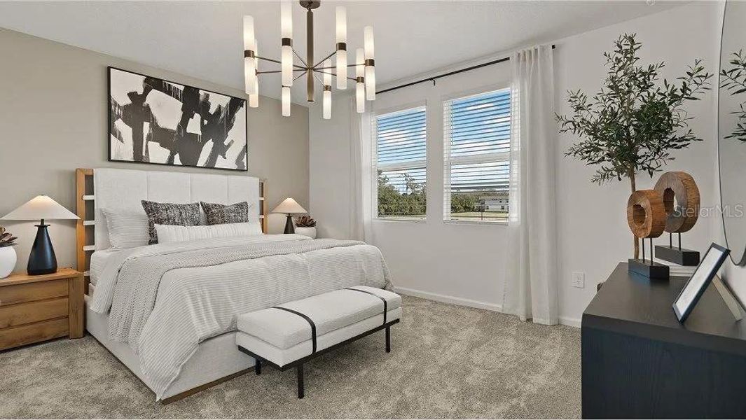 Furnished interior view inside a new home in , Debary (Image 11).
