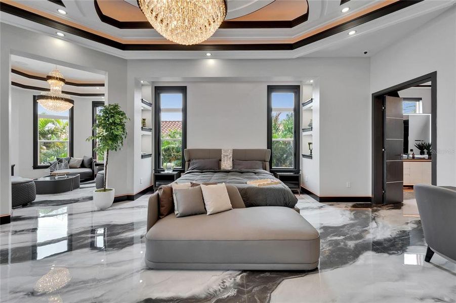 Furnished interior view inside a new home in , Apollo Beach (Image 49).