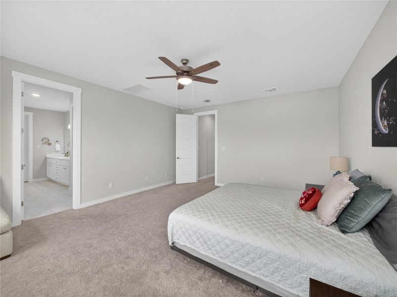 Furnished interior view inside a new home in , Liberty Hill (Image 28).