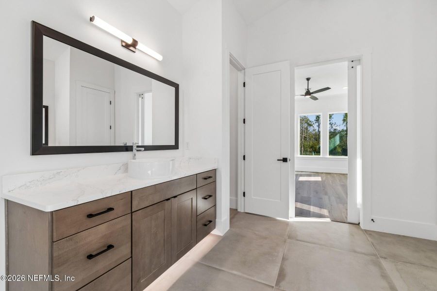 Furnished interior view inside a new home in Coral Ridge at Seabrook 80’, Ponte Vedra (Image 10).