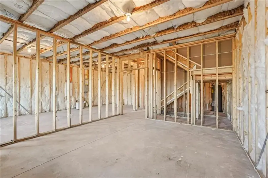 In-progress construction of a new home in Millcroft, Buford, GA (Image 42).